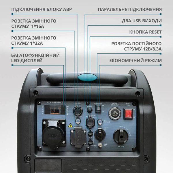 Інверторний генератор K&ouml;nner & S&ouml;hnen KS 5500iE S ATSR KS 5500iES ATSR фото