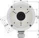 Монтажна коробка Hikvision DS-1280ZJ-S hikvision_ds_1280zj_s фото 2