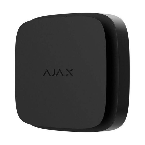 Бездротовий пожежний датчик Ajax FireProtect 2 RB black з сенсором температури зі змінними батареями 03030 фото