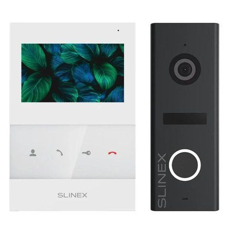 Комплект відеодомофону Slinex SQ-04 White + ML-17HR Graphite slinex_sq04_17hr фото