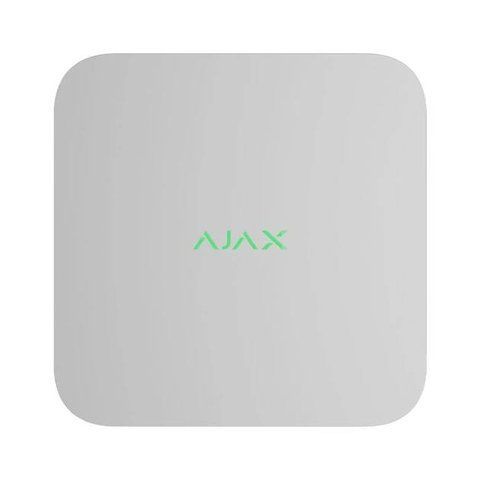 Мережевий&nbsp;відеореєстратор Ajax&nbsp;NVR&nbsp;(16ch)&nbsp;(8EU)&nbsp;White 455555 фото
