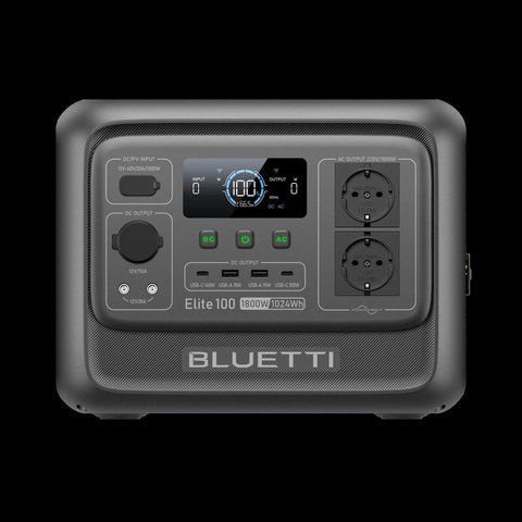 Зарядна станція BLUETTI Elite 100 V2 (1800 Вт / 1024 Вт&middot;год) 655444 фото
