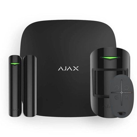 Комплект бездротової сигналізації Ajax StarterKit black 566667 фото