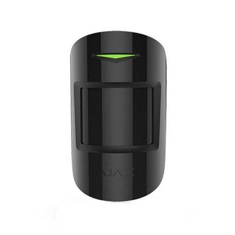Бездротовий датчик руху Ajax MotionProtect Plus black з мікрохвильовим сенсором 432234 фото