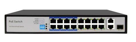 POE комутатор 16 портів VVTec P1019-16P-1S P1019-16P-1S фото
